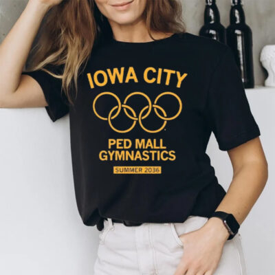 Iowa City Ped Mall Gymnastics Summer 2036 T-Shirt3