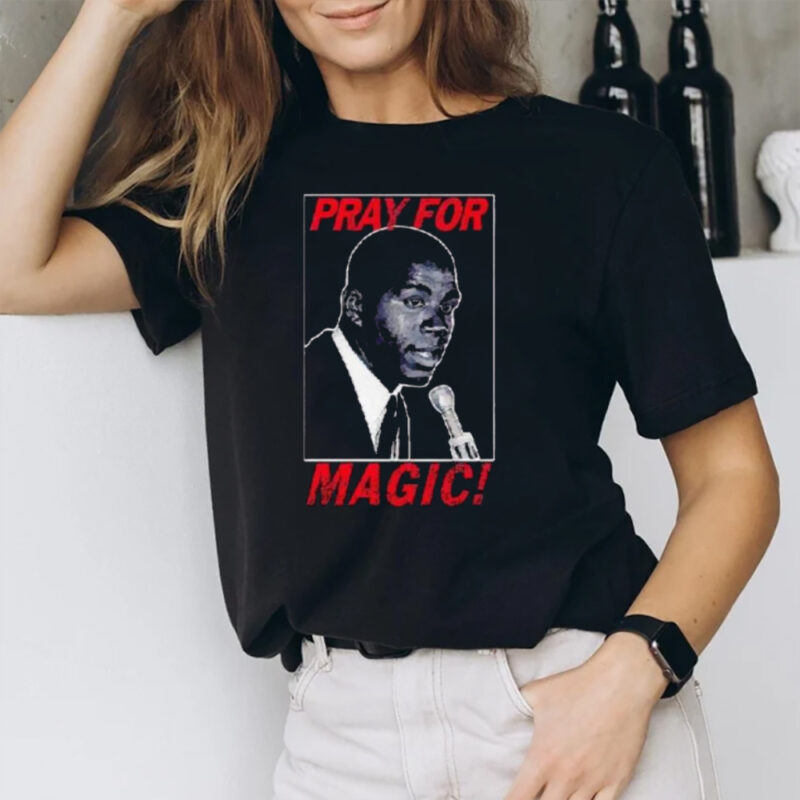 Jared Mccain Wearing Pray For Magic T-Shirt2