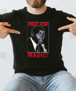 Jared Mccain Wearing Pray For Magic T-Shirt3