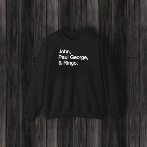 John Paul George And Ringo T-Shirt