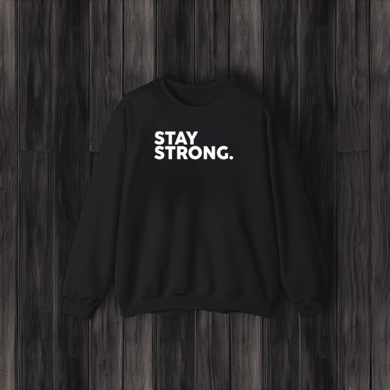 Jordynne Grace Wearing Stay Strong T-Shirt