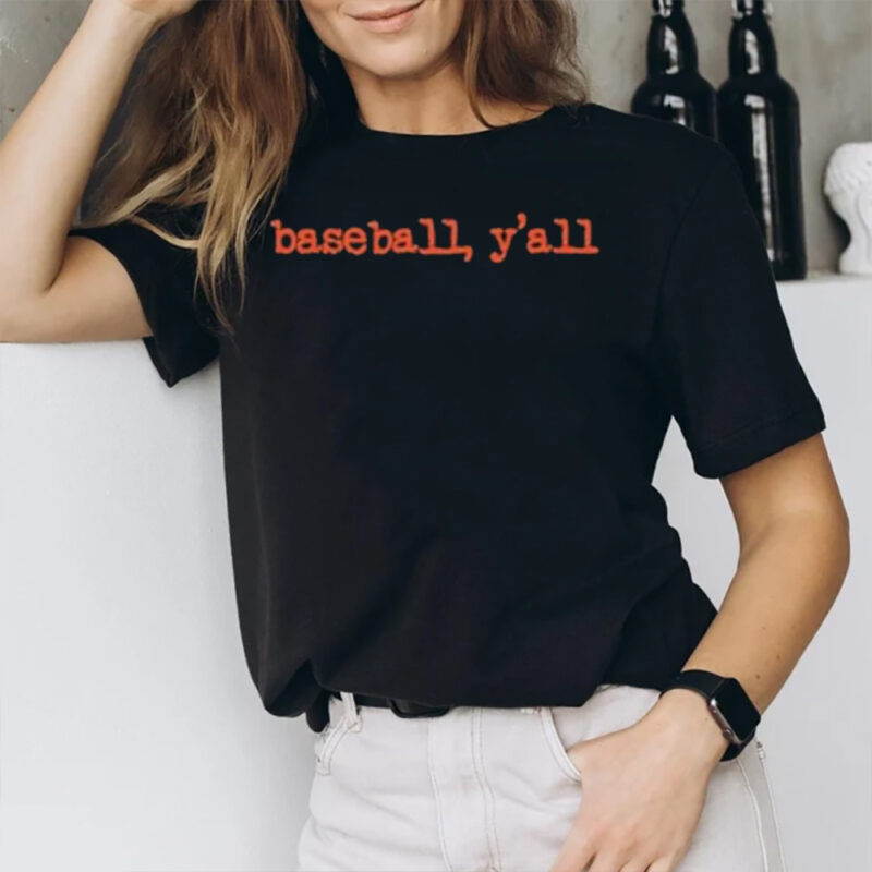 Julia Morales Baseball Y’all T-Shirt1