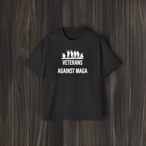 Just Saying Veterans Against Maga T-Shirt1