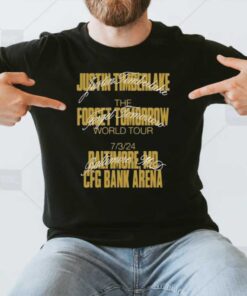 Justin Timberlake Baltimore Tour Event T-Shirt