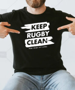 Keep Rugby Clean World Rugby Anti-doping T-Shirt3