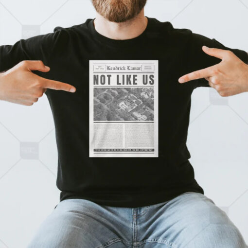 Kendrick Lamar They Not Like Us T-Shirt3