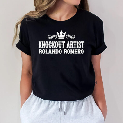 Knockout Artist Rolando Romero T-Shirt2