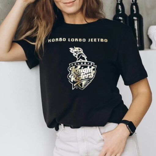 Korbo Lorbo Jeetbo Holkata Knight Riders Champion 2024 T-Shirt2