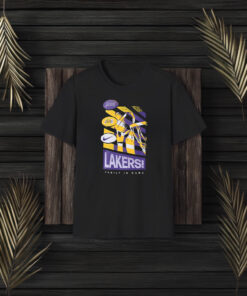 Los Angeles Lakers Courtside Family In Game T-Shirt