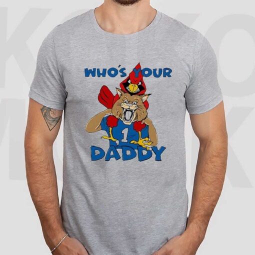 Louisville Cardinals And Kentucky Wildcats Who’s Your Daddy T-Shirt3