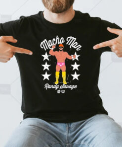 Macho Man Randy Savage Big Rubber T-Shirt3