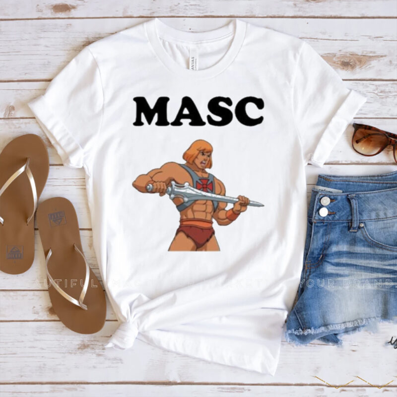 Masc He-Man Cartoon T-Shirt2