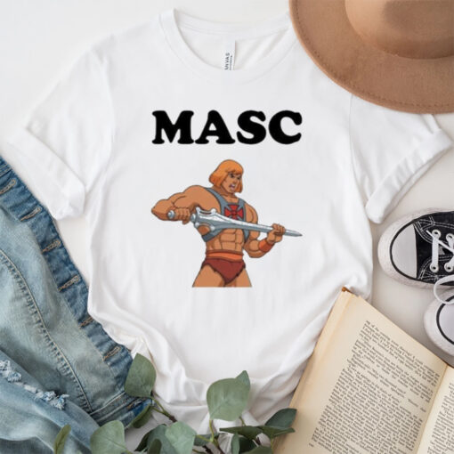 Masc He-Man Cartoon T-Shirt3