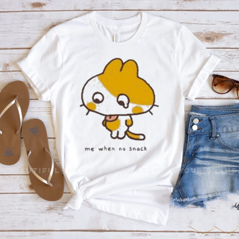 Me When No Snack Cat T-Shirt1