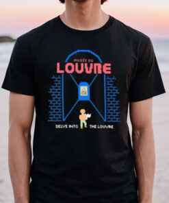 Musée Du Louvre Delve Into The Louvre Pixel T-Shirt3