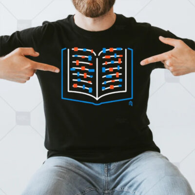 Neon W Books T-Shirt3