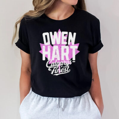 Owen Hart Calgary’s Finest T-Shirt2