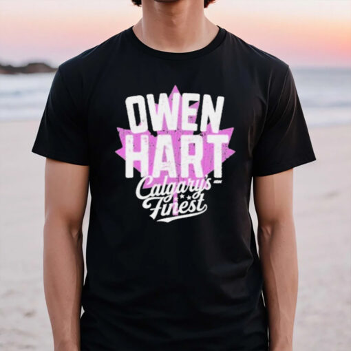 Owen Hart Calgary’s Finest T-Shirt3