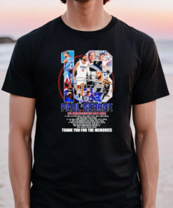 Paul George 13 Los Angles Clipper 2019-2024 Thank You For The Memories T-Shirt2