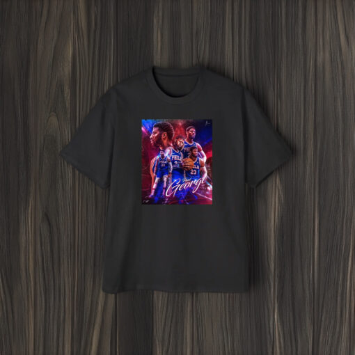 Philadelphia Newest Superstar Paul George Tee2