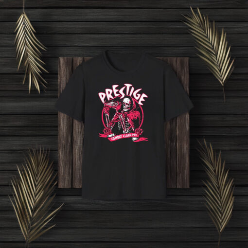 Prestige Combat Clash Pdx Death Wrestling T-Shirt