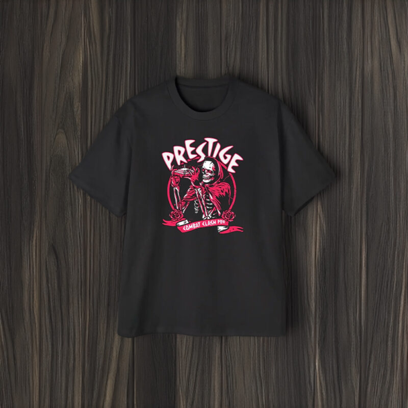 Prestige Combat Clash Pdx Death Wrestling T-Shirt1