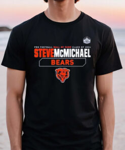 Pro Football Hall Of Fame Class Of 2024 Steve Mcmichael Bears T-Shirt2