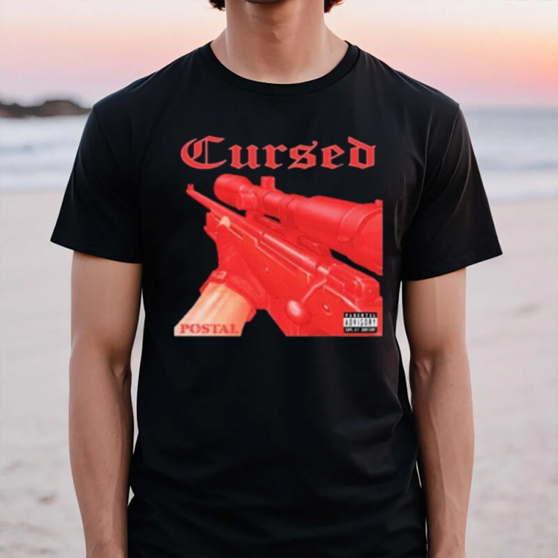 Records Cursed Postal T-Shirt3