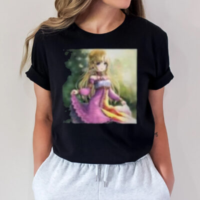 Romantic Summer Fashion Sunshine Manga Bohemian Anime Girl T-Shirts2