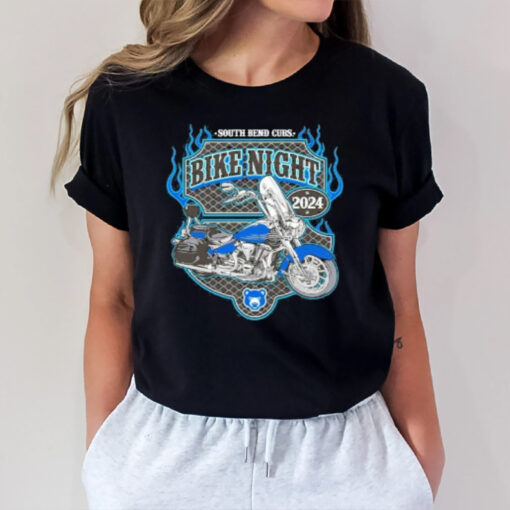 South Bend Cubs Bike Night 2024 Classic Bike T-Shirt2