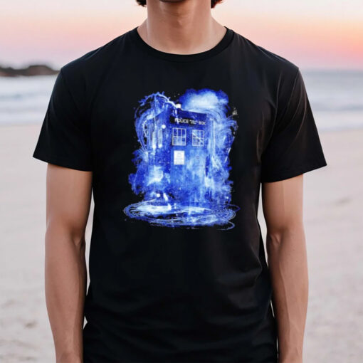 Space And Time Storm Police Public Call Box T-Shirt3