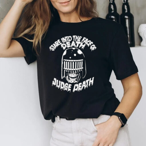 Stare Into The Face Of Death Judge Death T-Shirt2