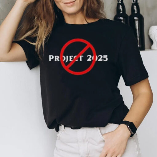 Stop Project 2025 Trump Project Anti Trump T-Shirt2