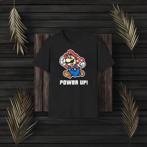 Super Mario Power Up 2000’s T-Shirt3