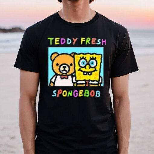 Teddy Fresh Spongebob Squarepants Friends Coral T-Shirt2