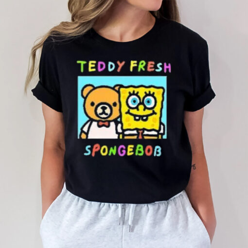 Teddy Fresh Spongebob Squarepants Friends Coral T-Shirt3