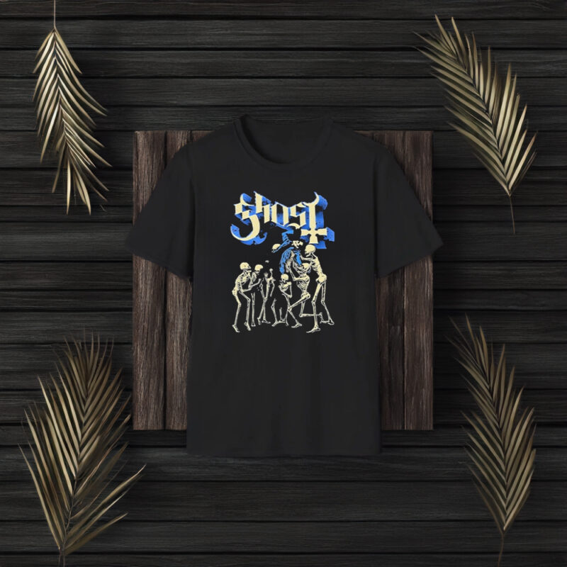 The Nameless Ghouls Ghost Band Skull T-Shirt