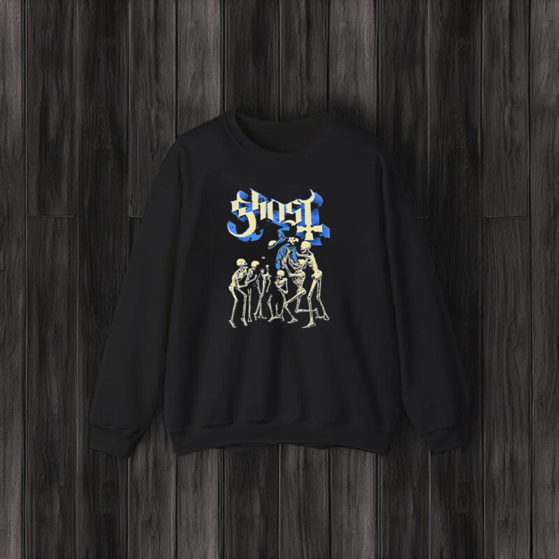 The Nameless Ghouls Ghost Band Skull T-Shirt3