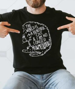 The World Is A Beautiful Place Cat Tee3