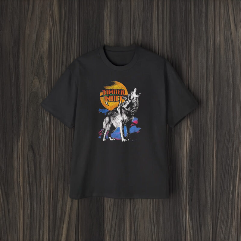 Timber Wolf Worlds Of Fun Made Mobb T-Shirt2