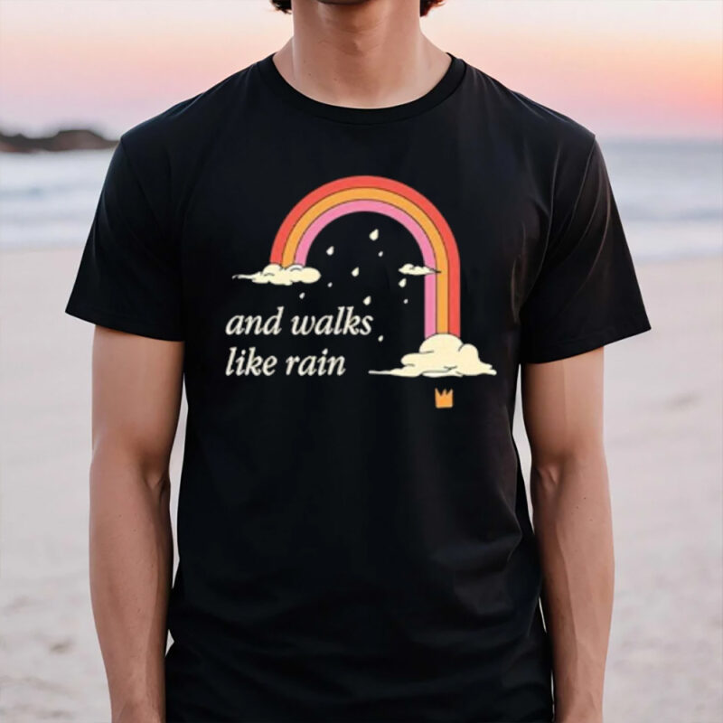 Train Summer Rain T-Shirt3