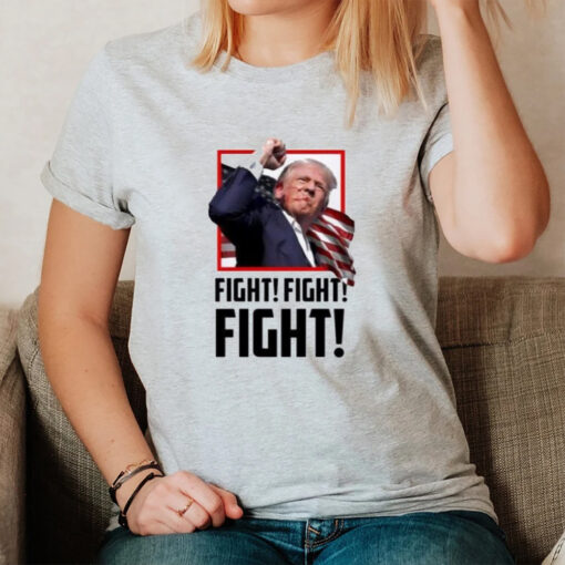 Trump Fight! After Gunshots T-Shirts2