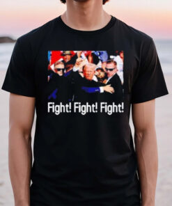 Trump Says Fight Fight Fight After Shot T-Shirt2