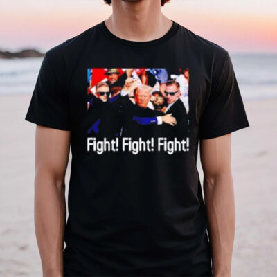 Trump Says Fight Fight Fight After Shot T-Shirt2