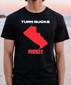 Turn Bucks Red T-Shirt2