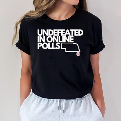 Undefeated In Online Polls Map T-Shirt2