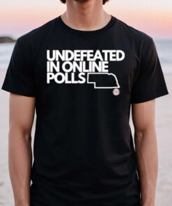 Undefeated In Online Polls Map T-Shirt3