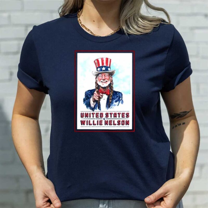 United States Of Willie Nelson T-Shirt