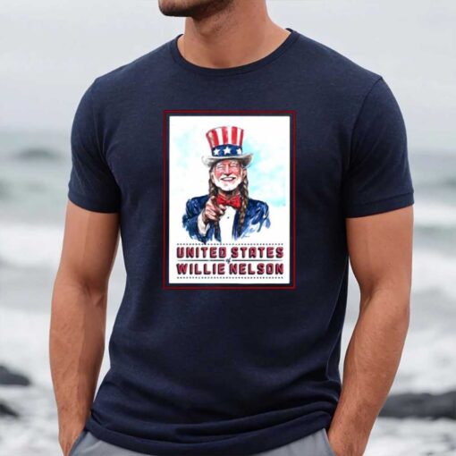 United States Of Willie Nelson T-Shirt1