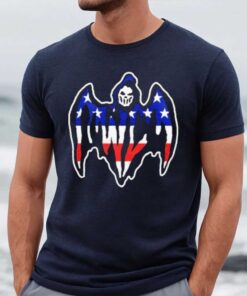 Warren Lotas Stars And Stripes Bat Reaper T-Shirt2